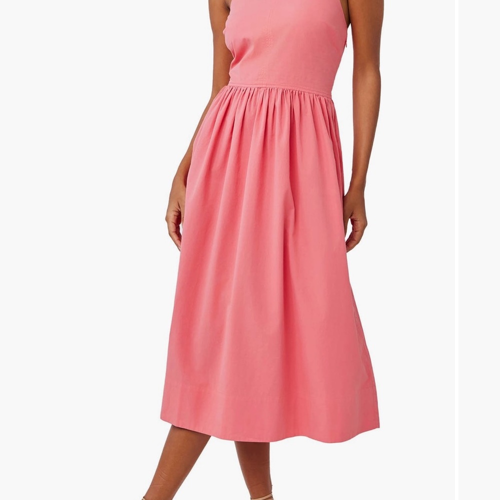 Bella Dahl Coral Midi Dress Small Brand New! $194